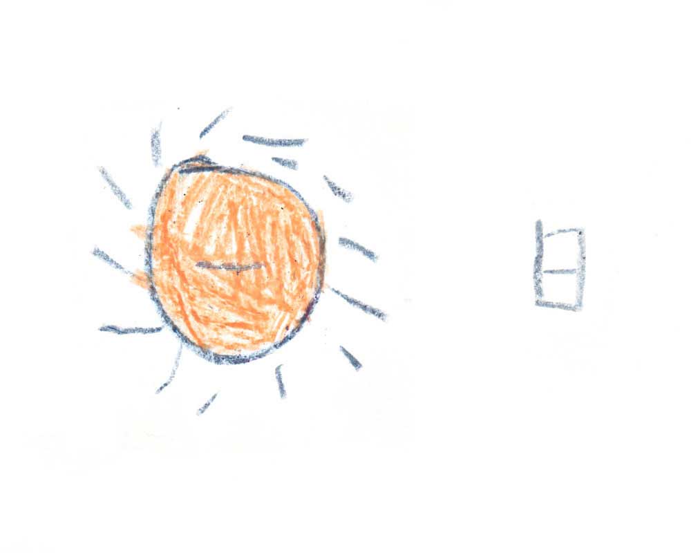 日 - Chinesegram - Learn Chinese Characters. For Kids by Kids.